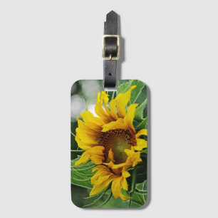 Sunflower Luggage Tag
