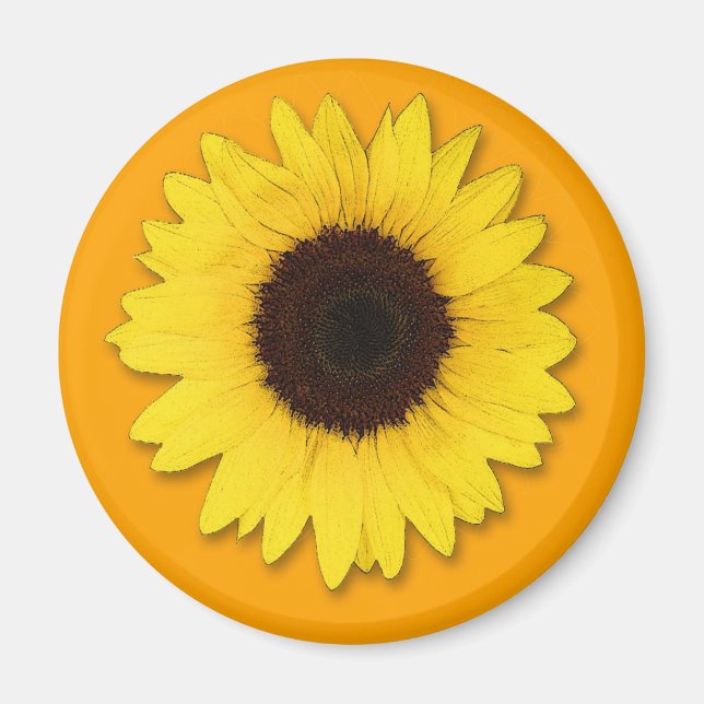 SUNFLOWER MAGNET (Front)