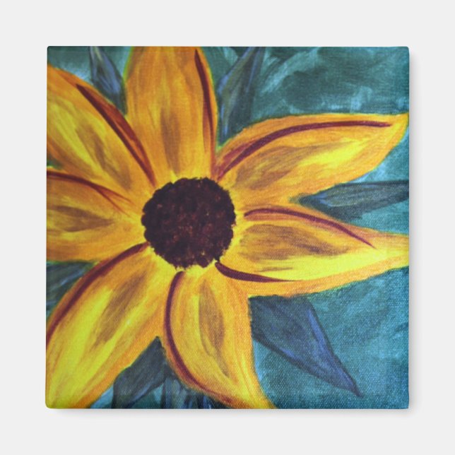 Sunflower Magnet (Front)
