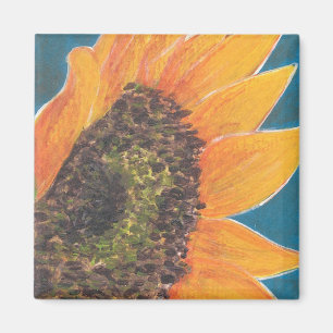 Sunflower magnet
