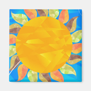 Sunflower Magnet