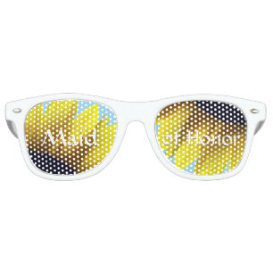 Sunflower Maid of Honour Retro Sunglasses