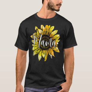 Sunflower Mama Mother's Day Favourite Mom Womens F T-Shirt