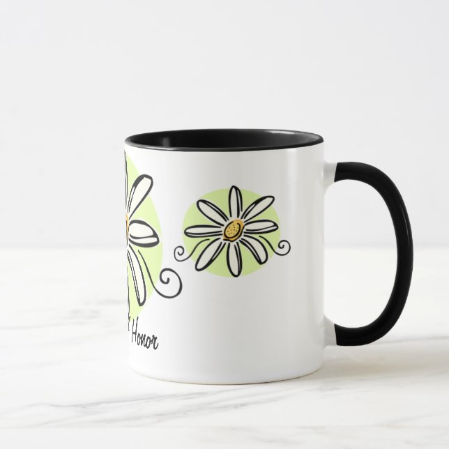 Sunflower Matron of Honour Mug (Right)