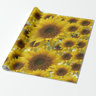 Sunflower Matte Wrapping Paper