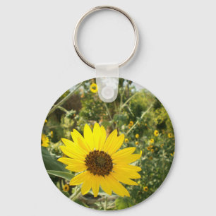 Sunflower Meadow Keychain