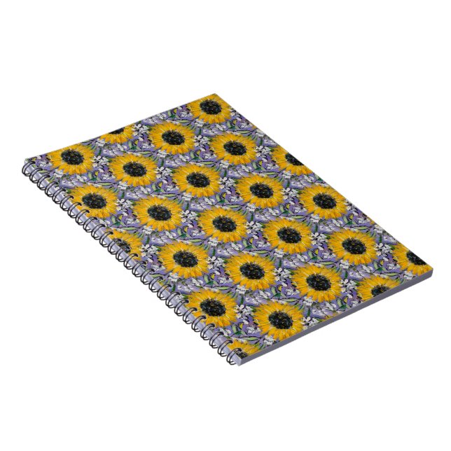 Sunflower Medley Notebook (Right Side)