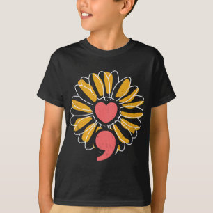 Sunflower Mental Health Strength Hope Solidarity T-Shirt