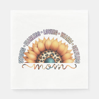 Sunflower Mom Napkin