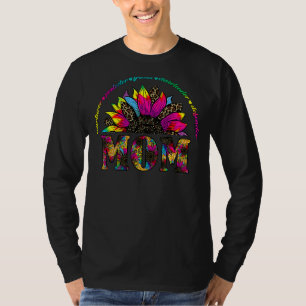 Sunflower Mom Nurturer Protector Friend Cute Mothe T-Shirt