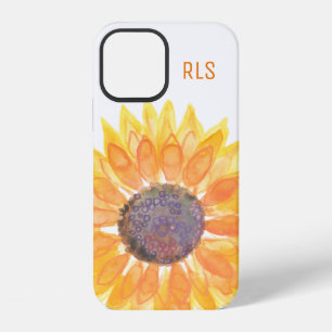 Sunflower Monogram Otterbox Case