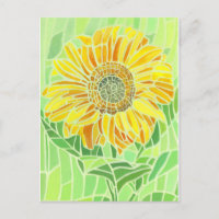 Sunflower Mosaic Design