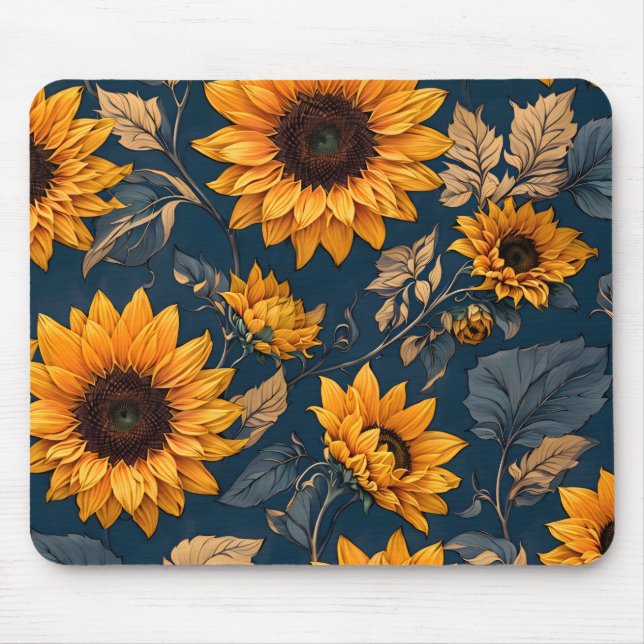 Sunflower Mouse Pad (Front)