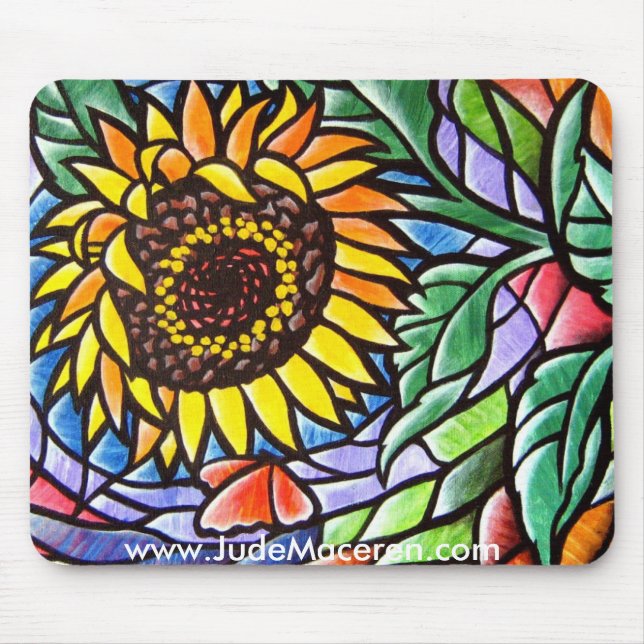 Sunflower Mouse Pad (Front)