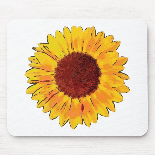 Sunflower Mouse Pad (Front)