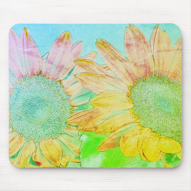 Sunflower Mousepad  (Front)