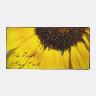 Sunflower mousepad *personalize* desk mat