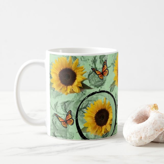 Sunflower Mug (With Donut)