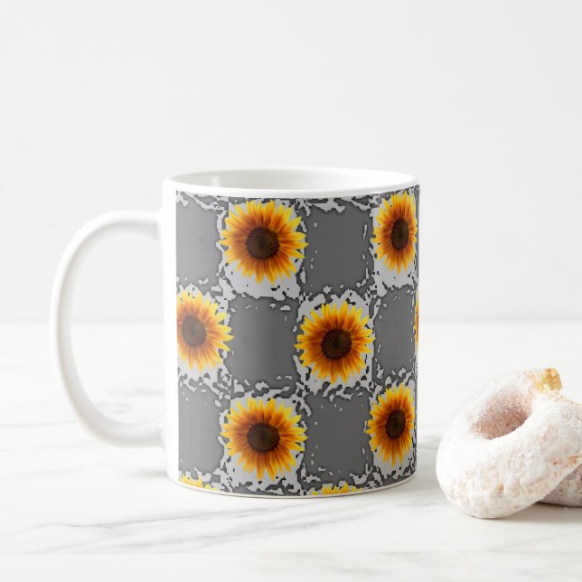 Sunflower Mug (With Donut)