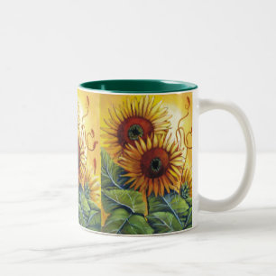 sunflower mug