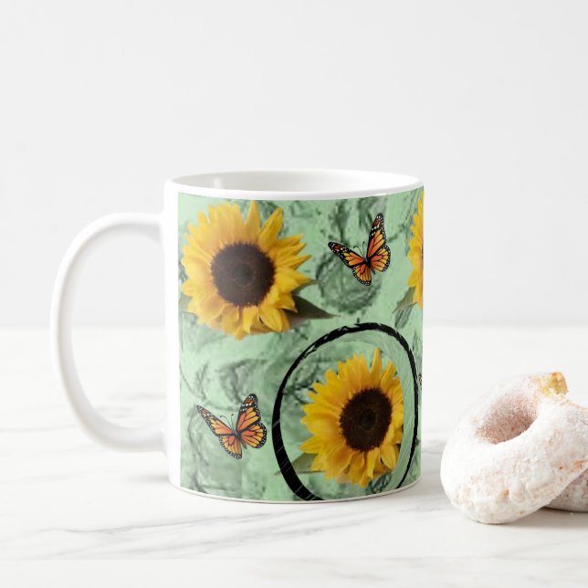 Sunflower Mug (With Donut)