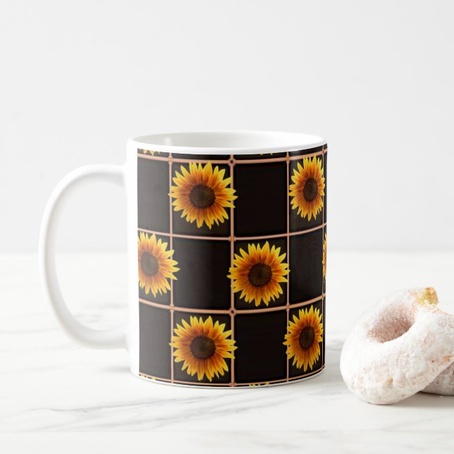 Sunflower Mug (With Donut)