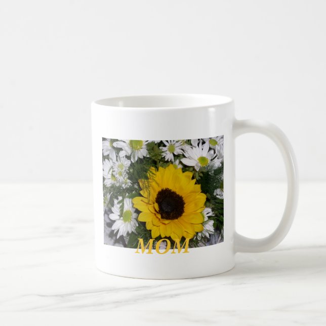 Sunflower mug - Customized (Right)