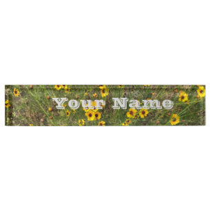 Sunflower Nameplate
