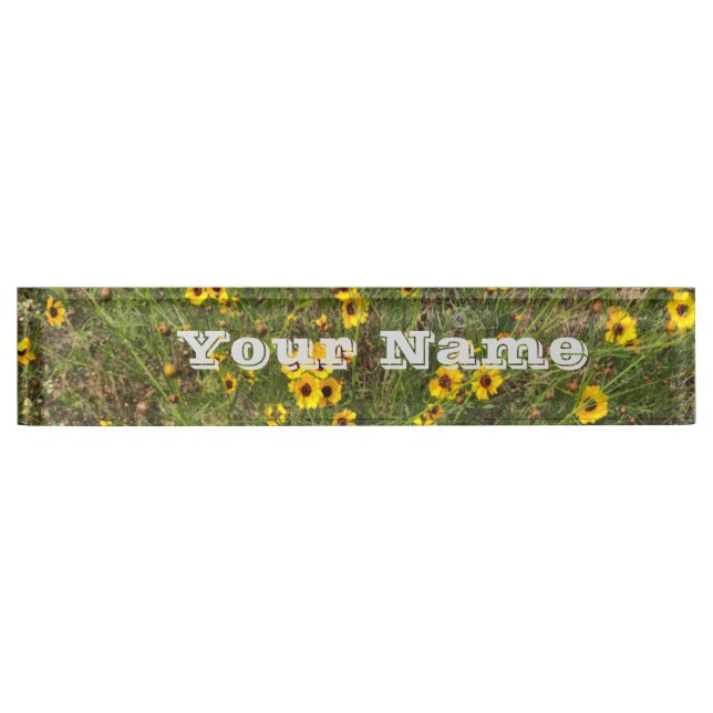 Sunflower Nameplate (Front)