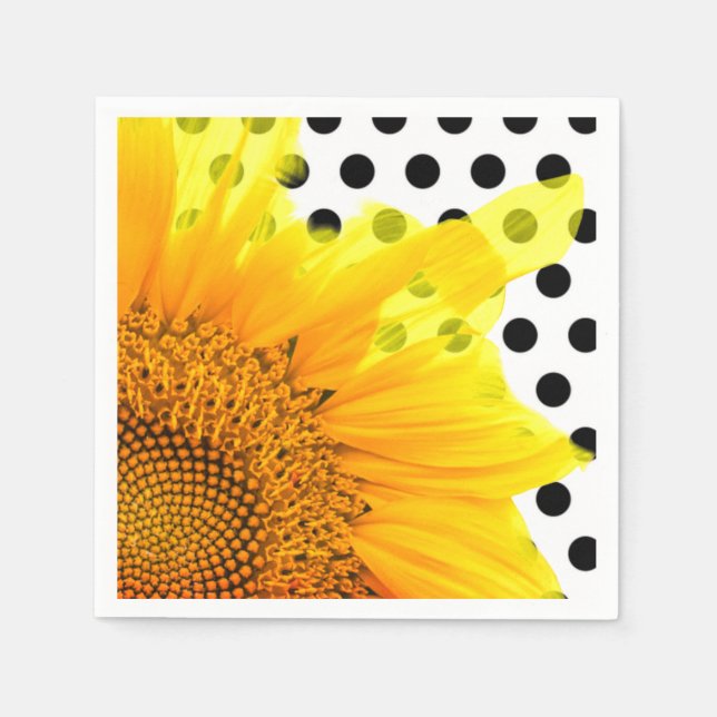 Sunflower Napkins (Front)