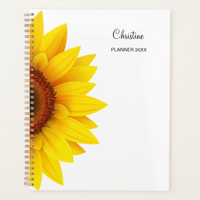 Sunflower Nom personnalisé 2025 (Devant)