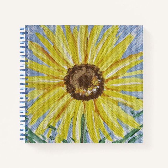 Sunflower Notebook (Front)