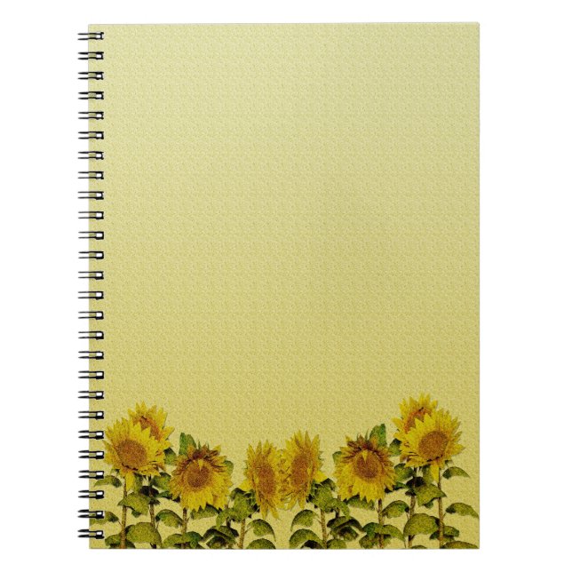 Sunflower Notebook (Front)