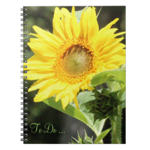 Sunflower Notebook