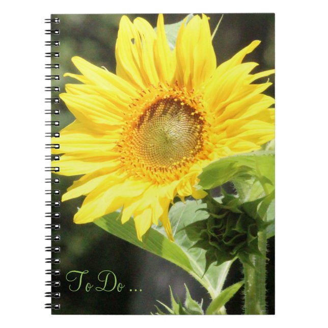 Sunflower Notebook (Front)