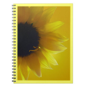 Sunflower Notebook Yellow Flower Journal Notebook