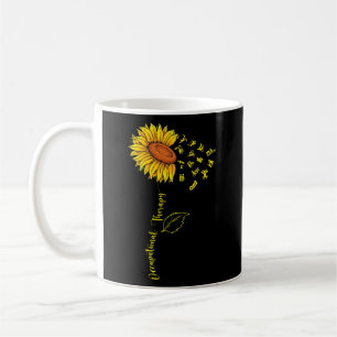 Sunflower Occupational Therapy Cool OTA Therapist Coffee Mug