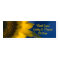 Sunflower on Blue Wedding Favour Tags