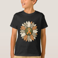 Sunflower Orange Crps Awareness Women Warrior