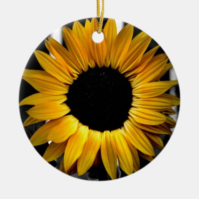 Sunflower Ornament (Front)