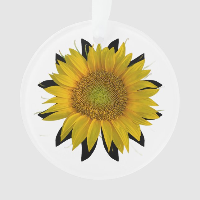 Sunflower Ornament (Front)