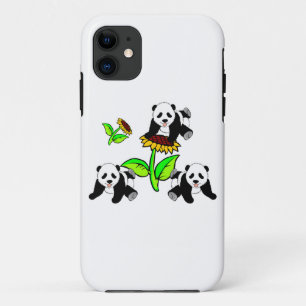 Sunflower Pandas iPhone 11 Case