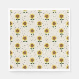 Sunflower Paper Napkins