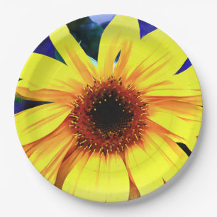 Sunflower Paperplate Paper Plate