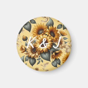 Sunflower Patch Magnet