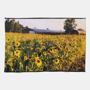SUNFLOWER PATCH towel