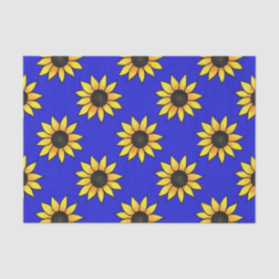 Sunflower Pattern 3 Tissue Paper