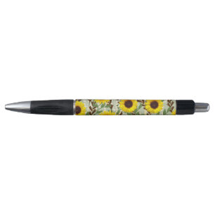 Sunflower Pattern Pen
