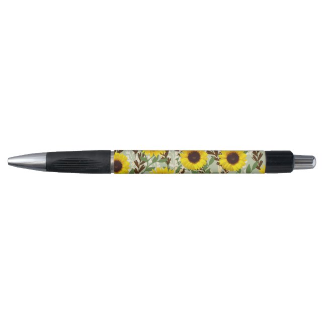Sunflower Pattern Pen (Front)
