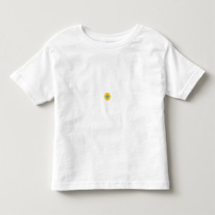 Sunflower Pattern Vibrant Summer Floral Design Toddler T-shirt